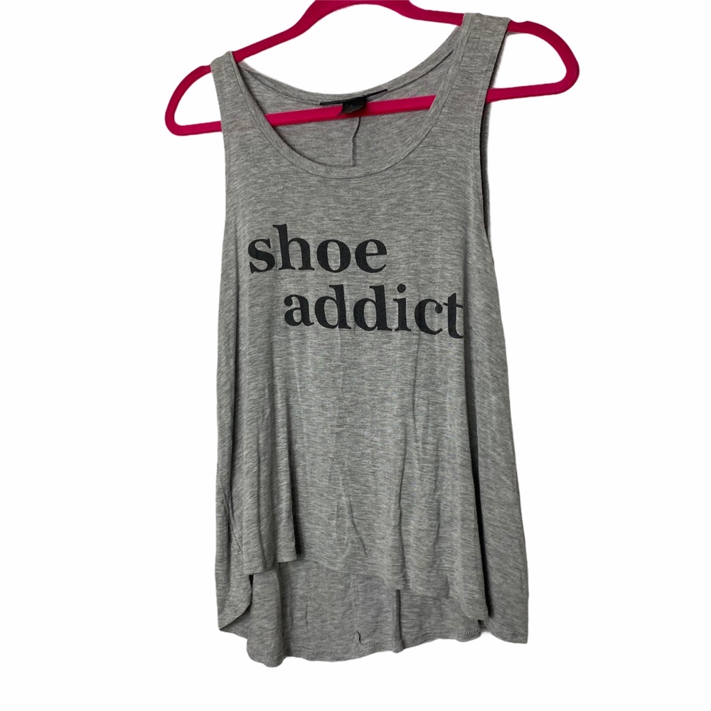 REBEL SUGAR "Shoe Addict" Tank Top